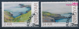 Dänemark - Färöer 726-727 (kompl.Ausg.) Gestempelt 2011 Kunst (10400686 - Faroe Islands