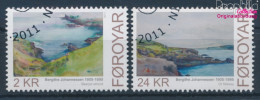 Dänemark - Färöer 726-727 (kompl.Ausg.) Gestempelt 2011 Kunst (10400848 - Faroe Islands