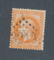 FRANCE - N° 31 OBLITERE AVEC GC 3219 ROUEN - COTE : 25€ - 1868 - 1863-1870 Napoléon III Lauré