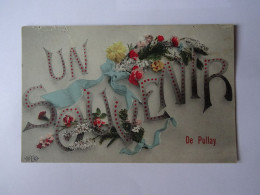 CPA Pullay - Un Souvenir De Pullay - Other & Unclassified