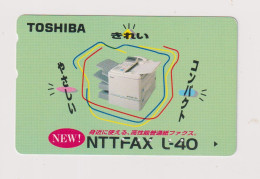 JAPAN - Toshiba Magnetic Phonecard - Giappone