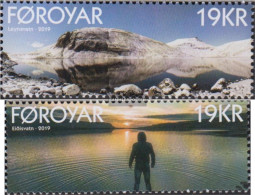 Denmark - Faroe Islands 946-947 (complete Issue) Unmounted Mint / Never Hinged 2019 Lakes - Faroe Islands