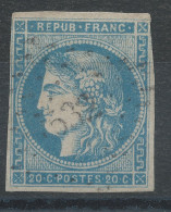 Lot N°83136   N°44-45 Ou 46, Oblitéré PC Du GC 532 BORDEAUX(32) - 1870 Emisión De Bordeaux