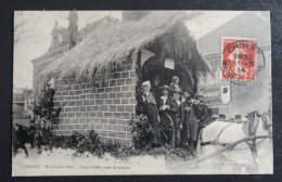CHOLET Mi-carême 1914 Veillée Sous La Grange - Cholet