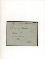 ALGERIE,1916, « LAZARET DU CAP MATIFOU » - Lettres & Documents