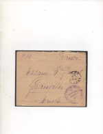 ALGERIE,1917, CROIX-ROUGE FRANCE. S.S.B.M ; « HOPITAL AUXILIAIREN°2 » ORAN - Covers & Documents