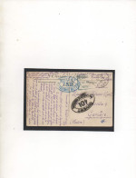 ALGERIE,1918,DOUBLE CENSURE MILITAIRE POUR LA SUISSE - Lettres & Documents