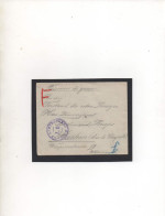 FRANCE,PRISONNIER DE GUERRE ALLEMAND,CAMP DE CAZAUX (GIRONDE), CENSURE « VISA DE L’INTERPRETE » - 1. Weltkrieg 1914-1918