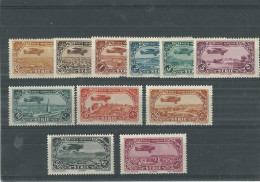 SYRIA 1931 AIRS ALL FRESH MNH - Siria