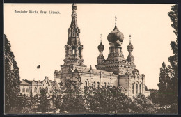 AK Brest Litowsk, Russische Kirche  - Rusland