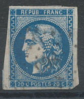 Lot N°83137   N°44-45 Ou 46, Oblitéré PC Du GC 805 CENDREY(24) - 1870 Ausgabe Bordeaux