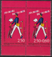 Facteur à Vélo, Jour De Fete - FRANCE - Jacques Tati - Film, Cinéma - N° 2792-2793 ** - 1993 - Unused Stamps