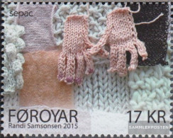 Denmark - Faroe Islands 841 (complete Issue) Unmounted Mint / Never Hinged 2015 Stricken - Färöer Inseln