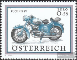 Austria 2398 (complete Issue) Unmounted Mint / Never Hinged 2002 Motorcycles - Ongebruikt