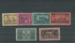 SYRIA 1925 TAX SET  ALL FRESH MNH - Syrië