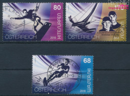 Österreich 3396-3398 (kompl.Ausg.) Gestempelt 2018 Sport Und Wasser (10404301 - Used Stamps