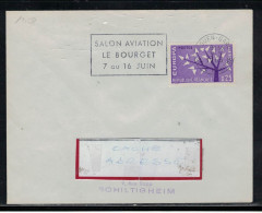 FAG ROUEN 3/5/1963 SALON AVIATION LE BOURGET 7/16 JUIN SUR YT 1358 - 1960-.... Lettres & Documents