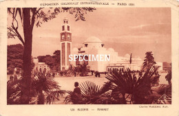 Minaret Algérie - Expo Paris 1931 - Sonstige & Ohne Zuordnung