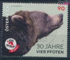 Österreich 3432 (kompl.Ausg.) Gestempelt 2018 Tierschutz (10404310 - Used Stamps