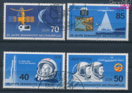 DDR 3005-3008 (kompl.Ausgabe) Gestempelt 1986 Weltraumflug (10405870 - Used Stamps