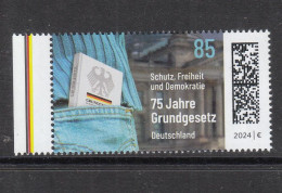 Deutschland BRD **  3830  75 Jahre Grundgesetz   Neuausgabe 2.5.2024 - Unused Stamps