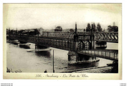 67 STRASBOURG N°356 Les Ponts Du Rhin Kehl VOIR DOS édition Heinrich - Strasbourg