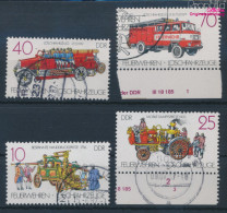 DDR 3101-3104 (kompl.Ausgabe) Gestempelt 1987 Feuerwehren (10405842 - Usati