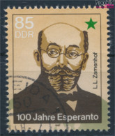 DDR 3106 (kompl.Ausgabe) Gestempelt 1987 Esperanto (10405839 - Usati