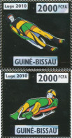 Guinea-Bissau 4696-4697 (complete. Issue) Unmounted Mint / Never Hinged 2010 Sled Racing - Guinée-Bissau