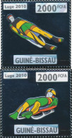 Guinea-Bissau 4694-4695 (complete. Issue) Unmounted Mint / Never Hinged 2010 Sled Racing - Guinée-Bissau