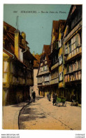 67 STRASBOURG N°111 Rue Des Bains Des Plantes Homme Avec Tombereau VOIR DOS - Strasbourg