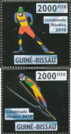 Guinea-Bissau 4688-4689 (complete. Issue) Unmounted Mint / Never Hinged 2010 Nordic Combination - Guinée-Bissau