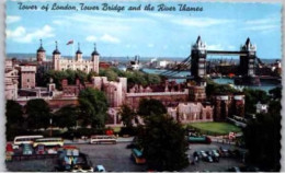 LONDRES. - Tower Of London, Tower Bridge. Ans The River Thames  -  Non Circulée - Tower Of London
