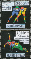 Guinea-Bissau 4680-4681 (complete. Issue) Unmounted Mint / Never Hinged 2010 Shorttrack - Guinée-Bissau