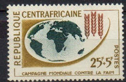 République Centrafricaine Lutte Contre La Faim 1963 XX - Repubblica Centroafricana