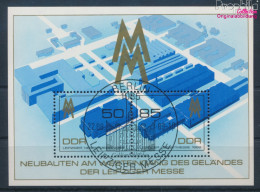 DDR Block99 (kompl.Ausgabe) Ersttagssonderstempel Gestempelt 1989 Leipziger Messe (10405756 - Usati