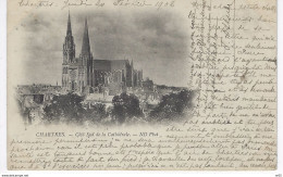 28 - CHARTRES( Eure Et Loir )     - Coté Sud De La Cathedrale ( Timbre Mouchon ) - Chartres