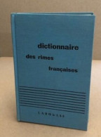 Dictionnaire Des Rimes Françaises Précédé D'un Traité De Versification - Dizionari