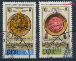 DDR 3316-3317 (kompl.Ausgabe) Gestempelt 1990 Frühjahrsmesse (10405739 - Used Stamps