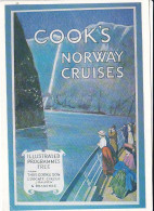 Thomas Cook Norway Cruises - Unused Postcard   - L Size 17x12cm  - LS3 - Advertising