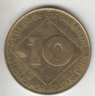 PARIS Charivari Fer Laitonné 1988, Valeur : 10 - Monetary / Of Necessity