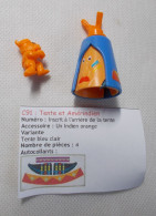 Kinder - Tente, Igloo Et Case - Tente Et Amérindien - C 91 - Sans BPZ - Steckfiguren