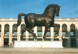 CPM - MILAN - Statue CHEVAL "LEONARDO" ... Edition Luigi Scrocchi - Monumentos