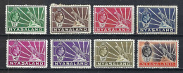 NYASSALAND Ca.1945: Lot De Neufs** - Nyassaland (1907-1953)