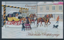 Österreich Block107 (kompl.Ausg.) Gestempelt 2019 Postfahrzeuge (10404338 - Used Stamps