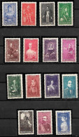 MONACO STAMPS 1942 , Sc.#B61-B75, MNH - Ungebraucht