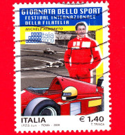 ITALIA  - Usato - 2009 - Giornata Dello Sport - Michele Alboreto, Pilota Automobilistico - 1,40 - 2001-10: Gebraucht