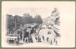 CPA Dos Précurseur - HAUTE GARONNE - TOULOUSE - ALLÉE LAFAYETTE PENDANT LES FOIRES - Animation, - Toulouse