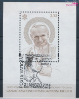 Vatikanstadt Block45 (kompl.Ausg.) Gestempelt 2014 Johannes Paul (10405999 - Used Stamps