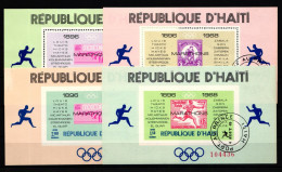 Haiti Block 35-38 Postfrisch Olympia 1968 #HZ483 - Sonstige & Ohne Zuordnung